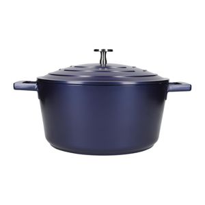 Masterclass Casserole Dish Metallic Blue 4Ltr - FW795  - 1
