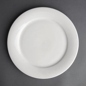 Churchill Art de Cuisine Menu Mid Rimmed Plates 270mm (Pack of 6) - CE752  - 1