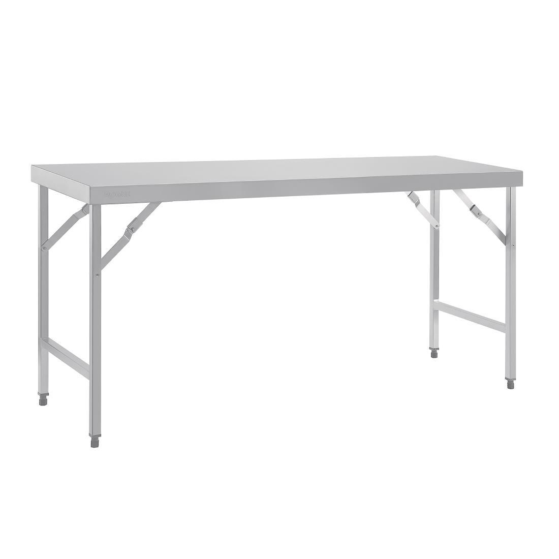 Vogue Stainless Steel Folding Table 1800mm - CB906  - 3