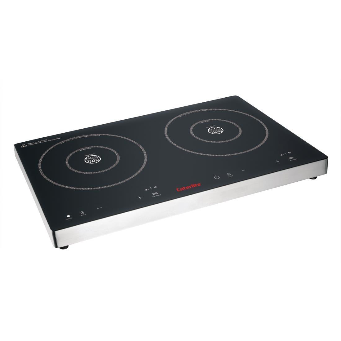 Caterlite Touch Control Double Induction Hob - DF824  - 1