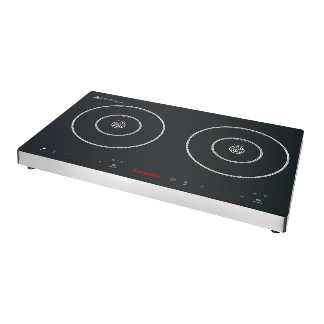 Caterlite Touch Control Double Induction Hob - DF824  - 3