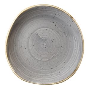 Churchill Stonecast Round Plate Peppercorn Grey 186mm (Pack of 12) - DM459  - 1
