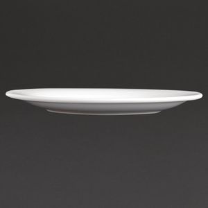 Churchill Art de Cuisine Menu Mid Rimmed Plates 171mm (Pack of 6) - CE756  - 3