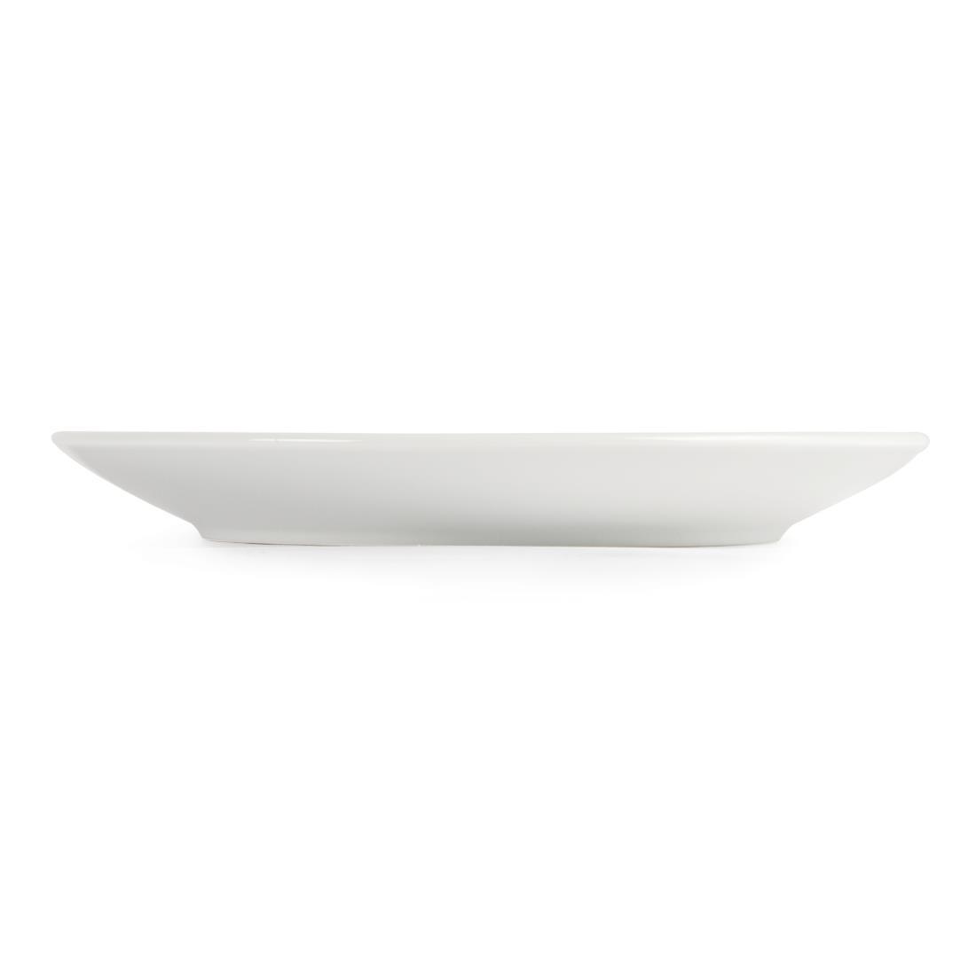 Olympia Whiteware Coupe Plates 230mm (Pack of 12) - U078  - 3