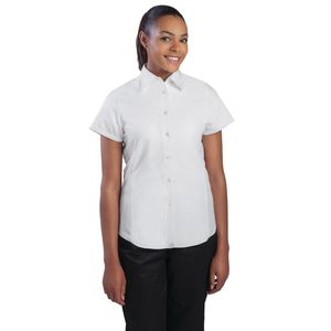 Chef Works Womens Cool Vent Chefs Shirt White XS - B180-XS  - 1