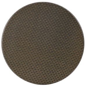 Werzalit Pre-drilled Round Table Top  Rattan Mocca 700mm - GR603  - 1