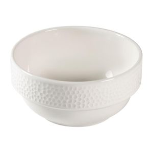 Churchill Isla Consomme Bowls White 12½oz 115mm (Pack of 6) - FA678  - 1