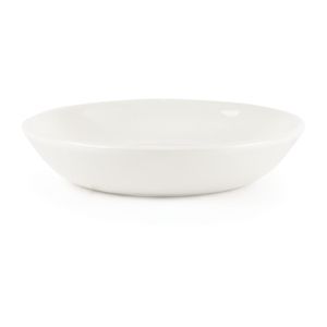 Churchill Plain Whiteware Butter Dish (Pack of 24) - P876  - 1