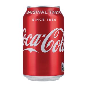 Coca Cola Cans 330ml (Pack of 24) - FW839  - 1