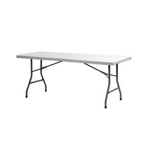 ZOWN XL180 Folding Utility Table 6ft Grey - DW161  - 1