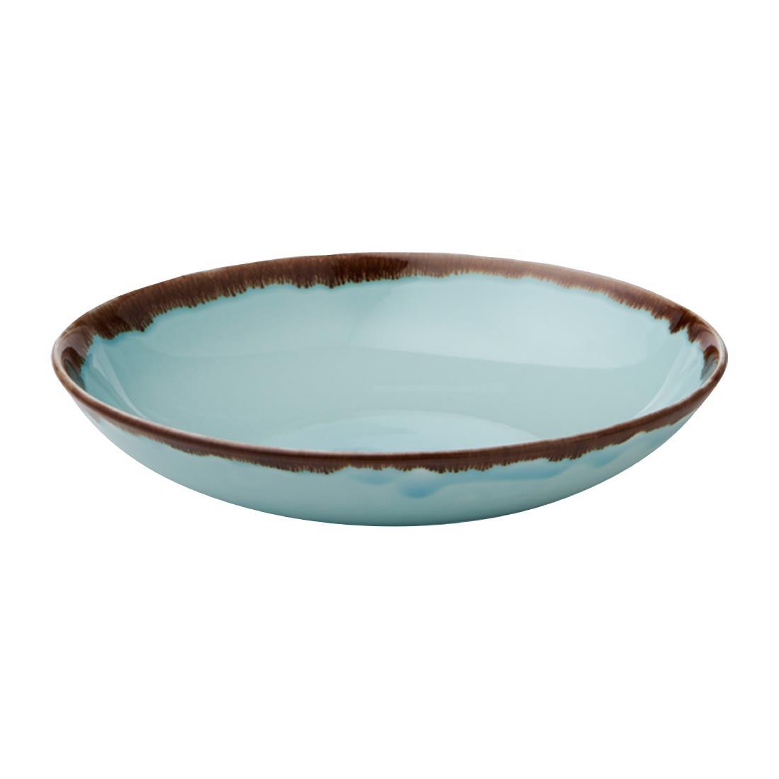 Dudson Harvest Coupe Bowls Turquoise 248mm (Pack of 12) - FX166  - 2