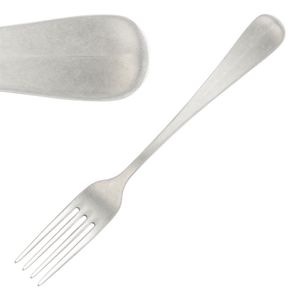 Pintinox Baguette Stonewashed Dessert Fork (Pack of 12) - GN784  - 1