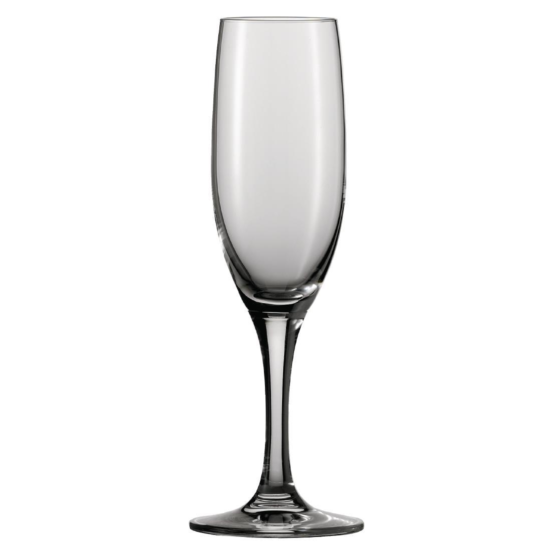 Schott Zwiesel Mondial Crystal Champagne Flutes 205ml (Pack of 6) - CC671  - 1