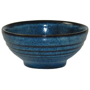 Churchill Bit on the Side Blue Ripple Snack Bowls 102mm (Pack of 12) - DL407  - 1