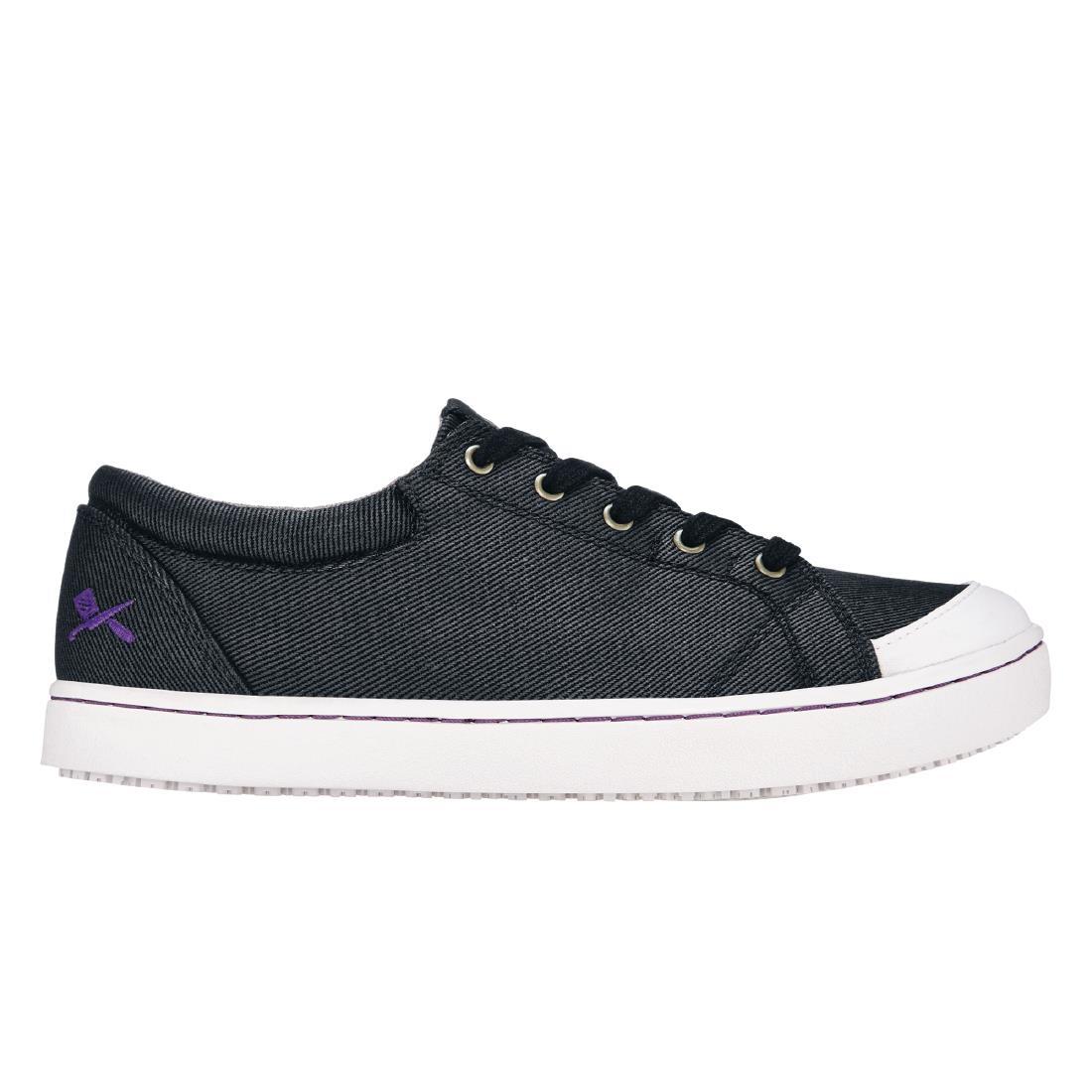Shoes For Crews Mozo Maven Ladies Vegan Shoe Black 40 - BB570-40  - 9
