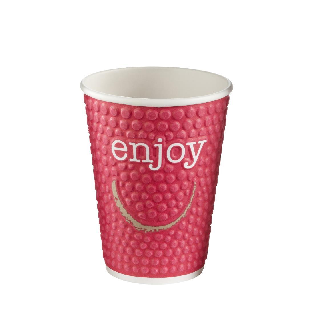 Huhtamaki Enjoy Double Wall Disposable Hot Cups 340ml / 12oz (Pack of 680) - CM574  - 14