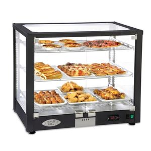 Roller Grill Heated 3 Shelf Display Cabinet WD780 DN - DF413  - 1