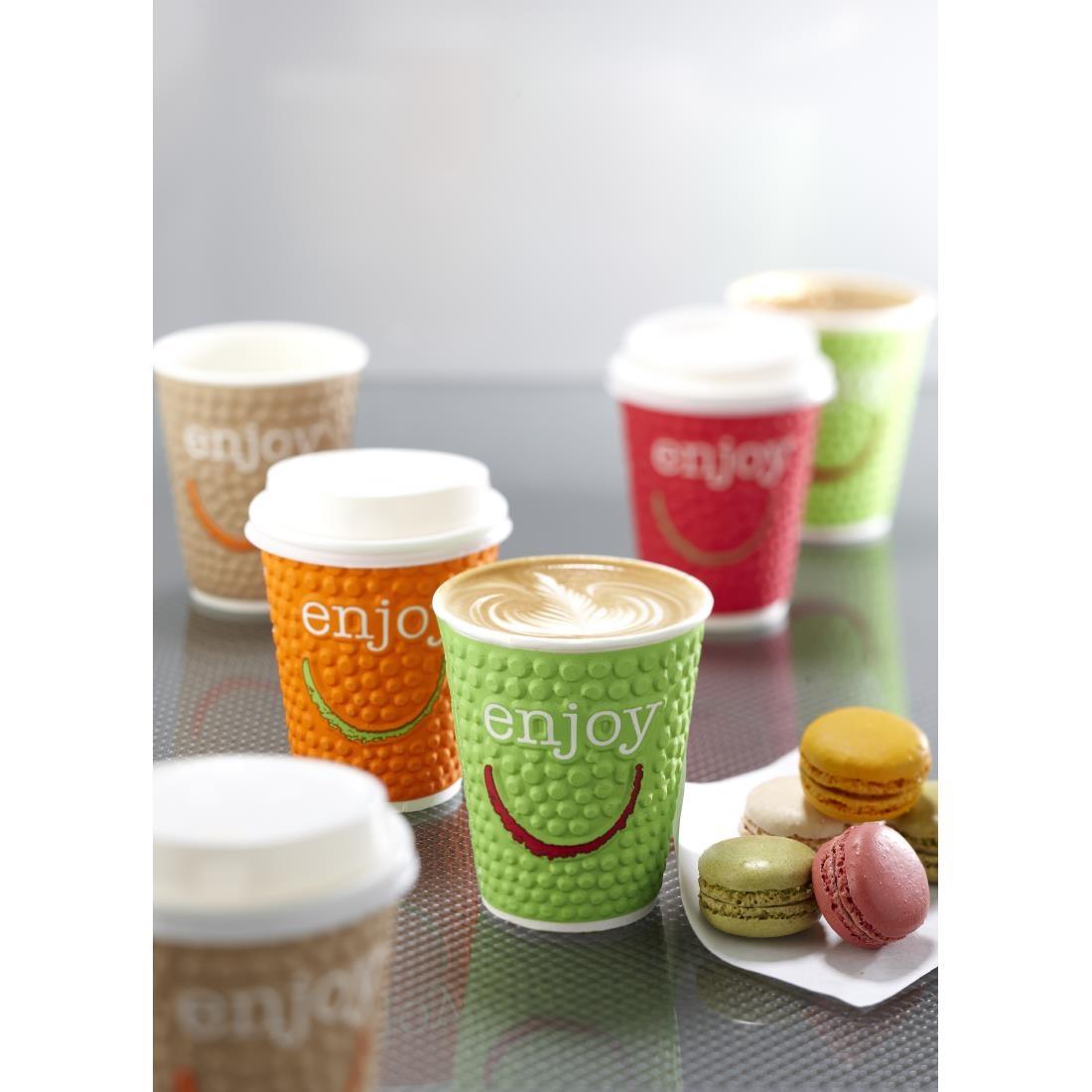 Huhtamaki Enjoy Double Wall Disposable Hot Cups 455ml / 16oz (Pack of 560) - CM575  - 7