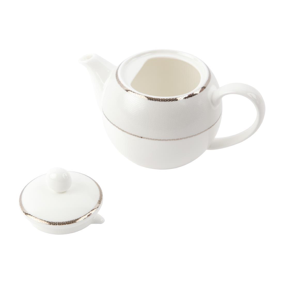 Royal Bone Afternoon Tea Silverline 450ml Tea Pot Lid (Pack of 1) - FC248  - 2