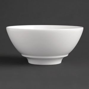 Royal Porcelain Classic White Noodle Bowl 180mm (Pack of 6) - GT938  - 1
