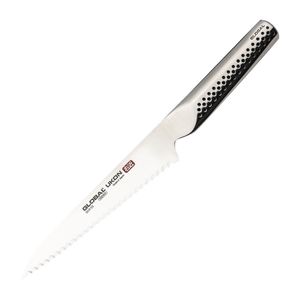 Global Knives Ukon Range Utility Knife Scalloped 15cm - FX056  - 1