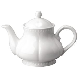Churchill Buckingham White Teapots 600ml (Pack of 4) - P865  - 1