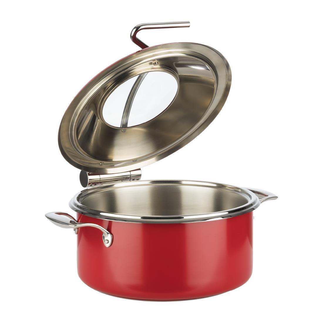 APS Chafing Dish Set Red 305mm - FT169  - 2