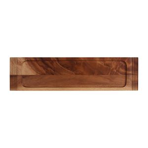 Churchill Alchemy Wood Large Double Handled Boards 495 x 130mm (Pack of 4) - FA672  - 1