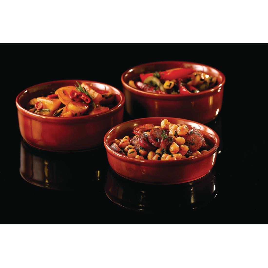Art de Cuisine Rustics Terracotta Mezze Dishes 199ml (Pack of 6) - GF651  - 2