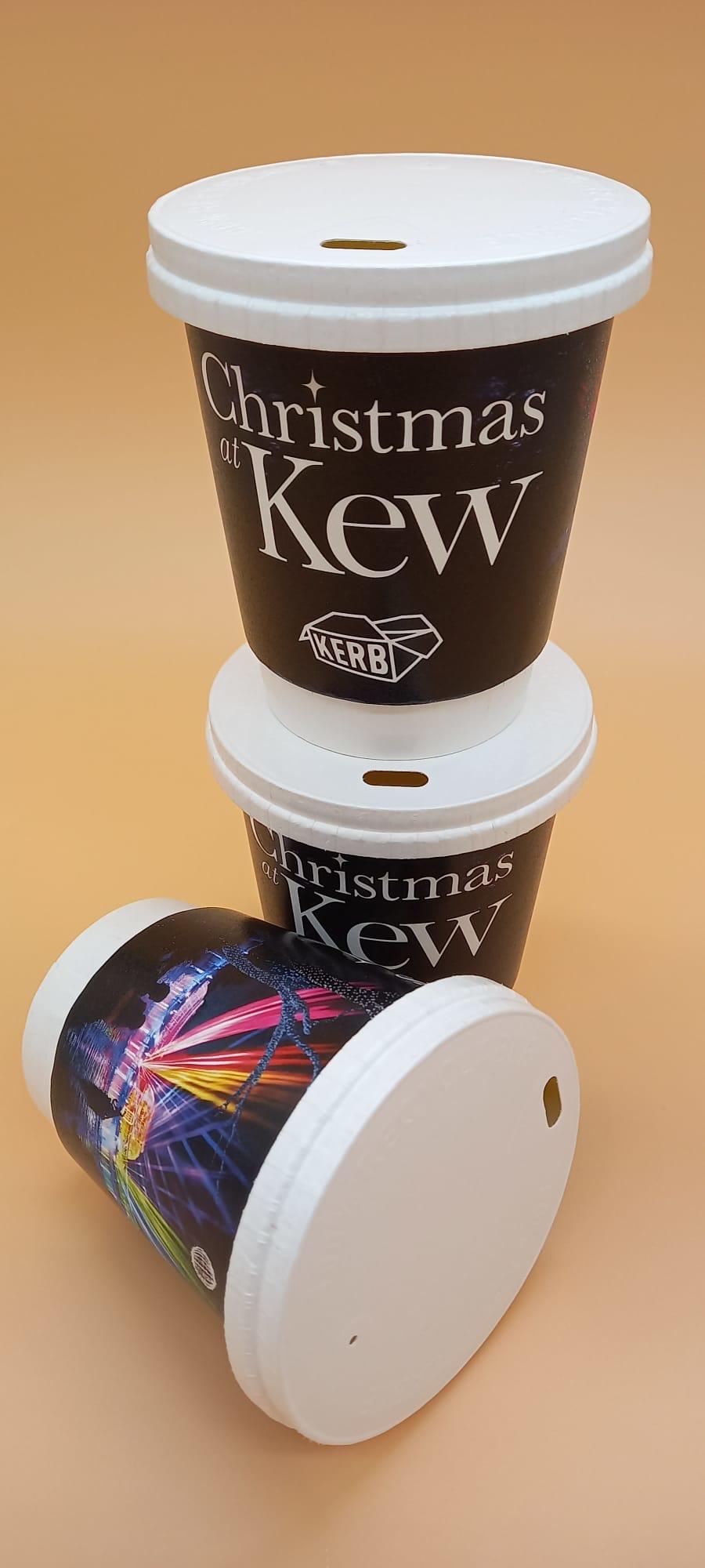 Paper Cup Lids 80mm Diameter - Compostable, Recyclable, Biodegradable - Case 1000 - PAPERLID80MM