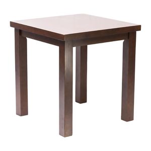 Kendal Square Dining Table Dark Wood 700x700mm