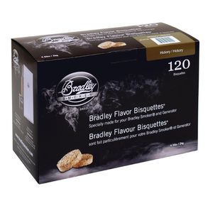 Bradley Hickory Bisquettes (Pack of 120)