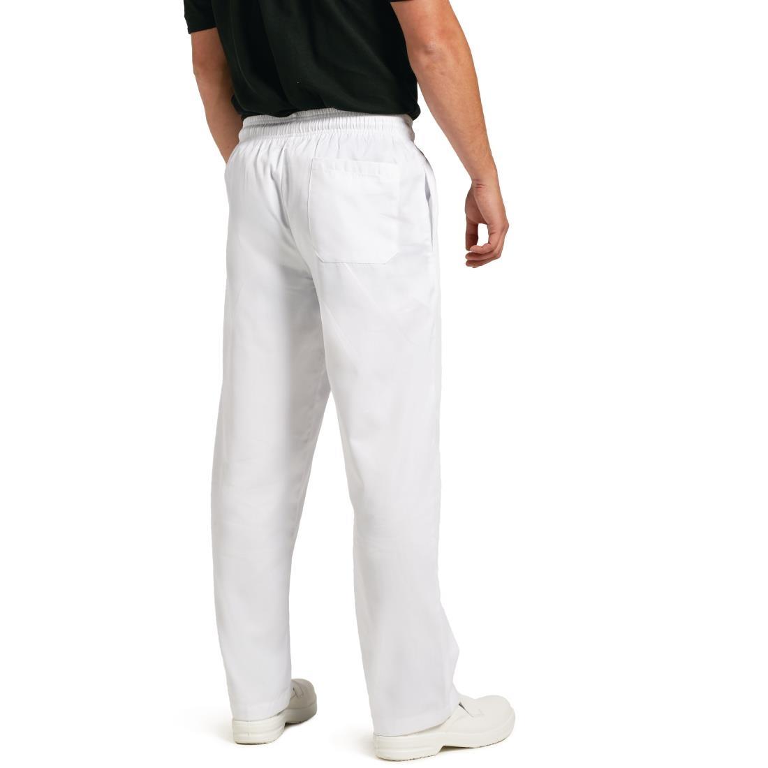 Chef Works Essential Baggy Pants White M