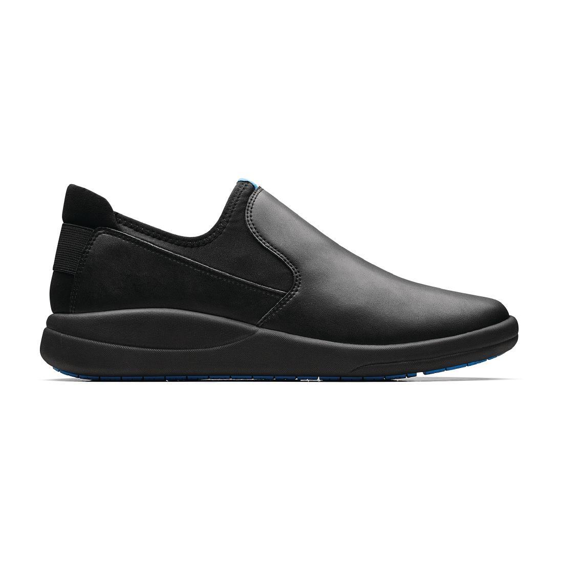 WearerTech Vitalise Slip on Shoe Black/Black with Modular Insole Size 37