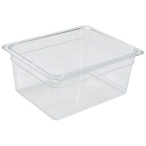 1/2 -Polycarbonate GN Pan 150mm Clear - PC12-150 - 1