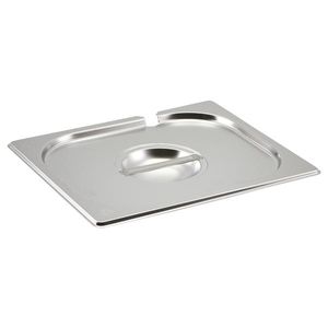 St/St Gastronorm Pan Notched Lid 1/2 - GN12-NLID - 1