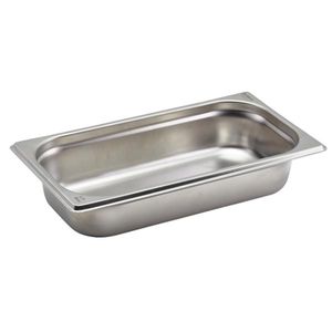 St/St Gastronorm Pan 1/3 - 65mm Deep - GN13-65 - 1