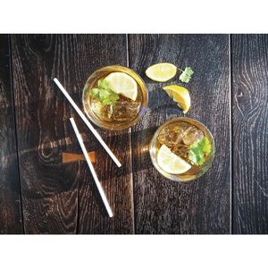 Biodegradable Paper Straws White (Pack of 250) - DF886