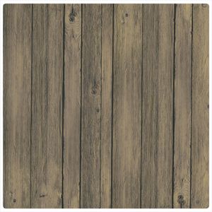 Werzalit Pre-drilled Square Table Top  Antique Brown 700mm - GG519