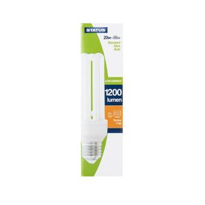 Status CFL Energy Saving Bulb Edison Screw 20W - GL320