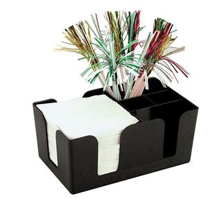Bar Caddy Black 24 X 14.5  X 10.5Cm - M1006BC