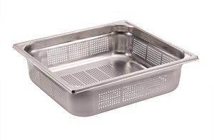Bourgeat S/S Gn1/1 Perforated Pan - 55mm - 741405 - 12434-04