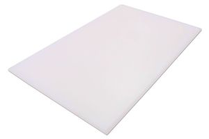 Red Cookware Cutting Board Nsf - White 18x12x1/2 - 10382-06