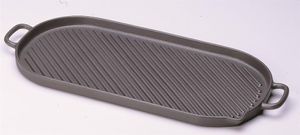 Chasseur Cast Iron Griddle - Oval 530mm - 071120 - 10315-01