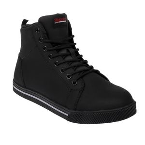 Slipbuster Recycled Microfibre Safety Hi Top Boots Matte Black 42 - BA061-42 - 1
