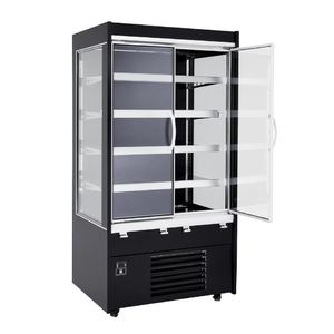 Victor Maxiline 1200mm Standard Depth Multideck With Doors MAXI120-VD-MT-G-GY - DP592 - 1