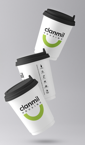 500 x 8oz - Clanmil cups - 1