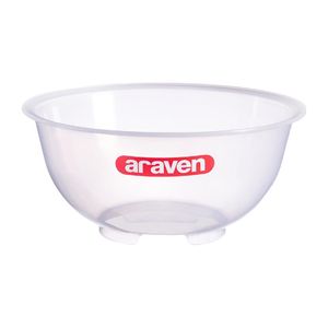 Araven Polypropylene Mixing Bowl Transparent 2.5Ltr - GL976 - 1