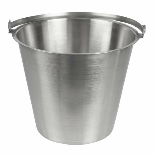 Jantex Stainless Steel Bucket 12Ltr - J807 - 2