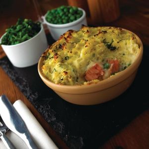Olympia Stoneware Round Pie Bowls 156mm (Pack of 6) - C027 - 3